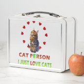 Lunch Box j'aime mon chat (En situation)