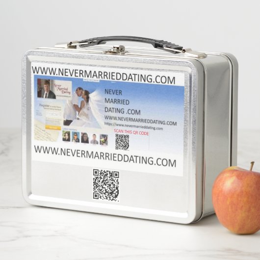 Lunch Box Jamais Marié. Boîte à lunch Com (En situation)