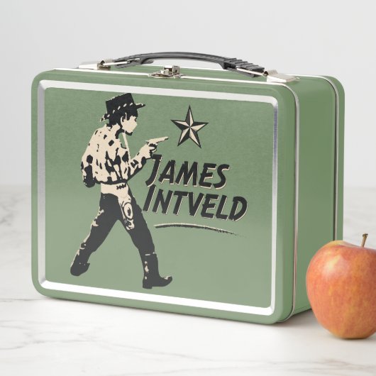 Lunch Box James Intveld Little Cowboy (En situation)