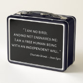 Lunch Box Jane Eyre Citation II - Style classique (Dos)