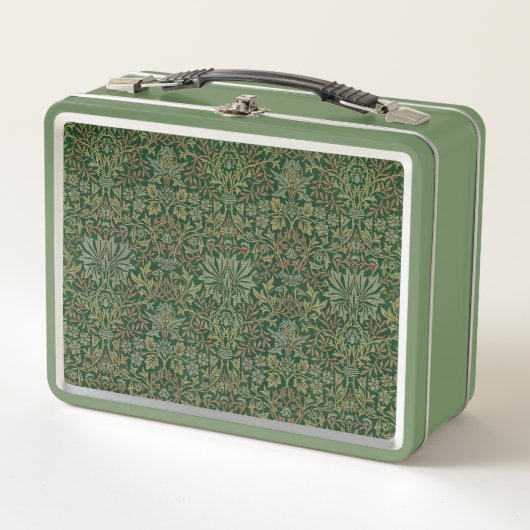 Lunch Box Jardin de fleurs de William Morris - Verts (Devant)