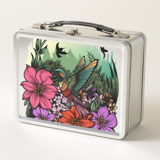 Lunch Box Jardin des colibris (Devant)