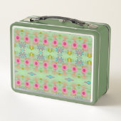 Lunch Box Jardin Éclectique Enchantant : Beauté Florale Dive (Dos)