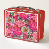 Lunch Box Jardin fleuri romantique (Devant)
