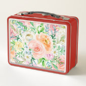 Lunch Box Jardin romantique pastel (Dos)