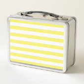 Lunch Box Jaune Ensoleillé Rayé Monogramme Violet (Dos)