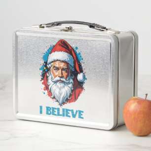 Lunch Box Je crois en le style Graffiti du Père Noël