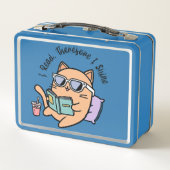 Lunch Box Je Lis, Donc Je Brille ! (Dos)