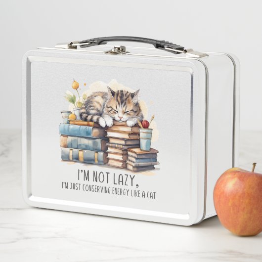 Lunch Box Je ne suis pas un chat mignon (En situation)