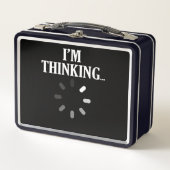 Lunch Box Je pense programmeur informatique informatique (Devant)