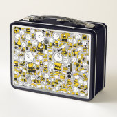 Lunch Box Je Suis Charlie Motif Brown (Dos)