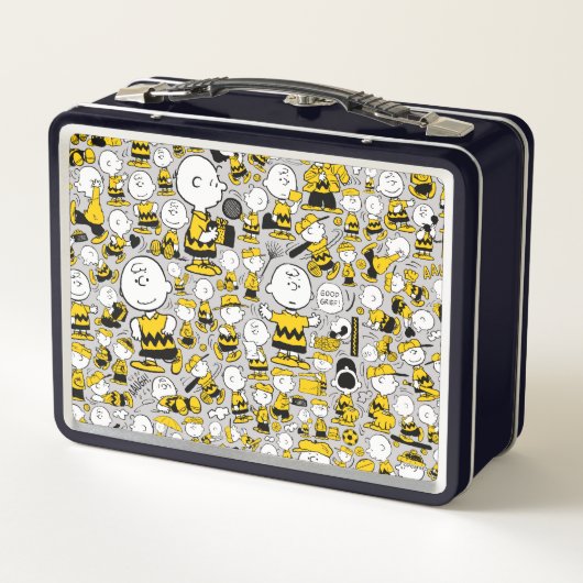 Lunch Box Je Suis Charlie Motif Brown (Dos)