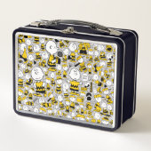 Lunch Box Je Suis Charlie Motif Brown (Devant)