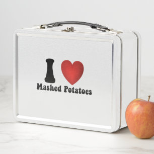 Lunch Box Je suis fan de purée de pommes de terre Cadeau de