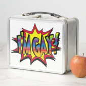 Lunch Box Je suis Gay Burst (En situation)