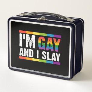 Lunch Box Je suis gay et je déchire la fierté gay LGBTQ