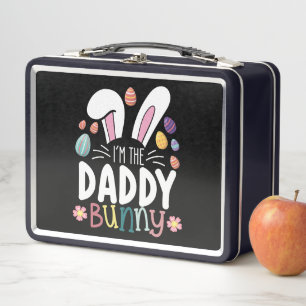 Lunch Box Je suis le papa lapin de Pâques pour la famille