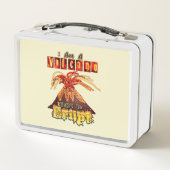 Lunch Box Je suis un volcan prêt à exploser (Dos)