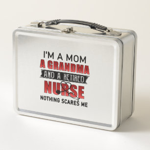 Lunch Box Je suis une maman, une grand-mère et une infirmièr