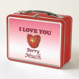Lunch Box Je T'Aime Beaucoup Berry