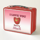 Lunch Box Je T'Aime Beaucoup Berry (Dos)