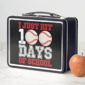 Lunch Box Je viens de frapper 100 jours de baseball scolaire (En situation)