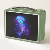 Lunch Box Jellyfish éclatante couleur (Dos)