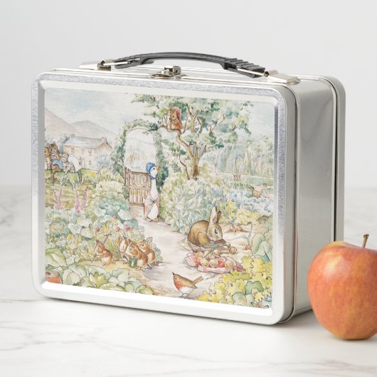 Lunch Box Jemima Puddle Duck dans le jardin de M. Mc Gregor (En situation)