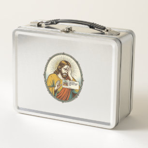 Lunch Box Jésus a ajouté à l'histoire au lieu d'un message d