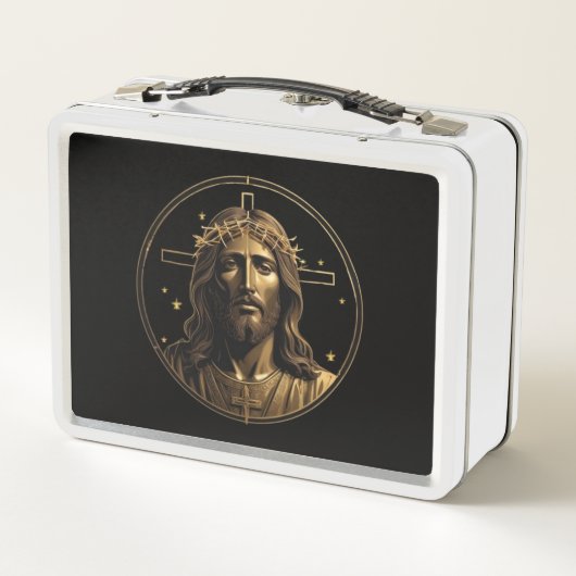 Lunch Box Jésus Gold 1 (Dos)