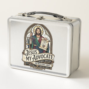 Lunch Box Jésus Mon Défenseur Jésus Défenseur de la Cour Chr