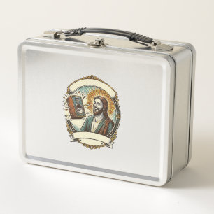 Lunch Box Jésus Rit Faux Fort Club N'entend Pas L'humour De
