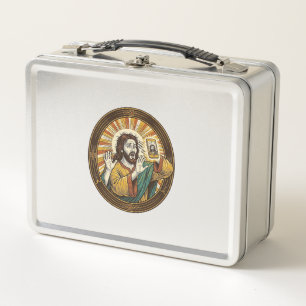 Lunch Box Jesus Selfie Accidentel avec la Caméra Frontale et