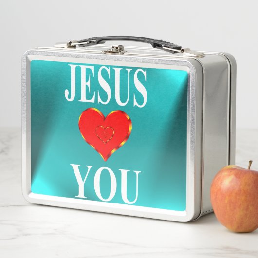 Lunch Box Jésus t'aime (En situation)