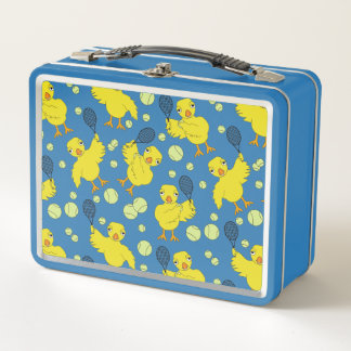 Lunch Box Jeu d'oreiller Motif de tennis