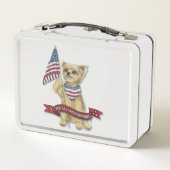 Lunch Box JJ Le Yorkie Tout-Américain (Dos)