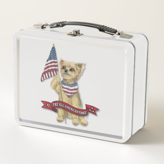Lunch Box JJ Le Yorkie Tout-Américain (Devant)