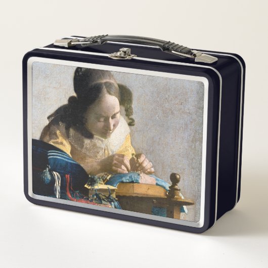 Lunch Box Johannes Vermeer - Le Lacemaker (Devant)