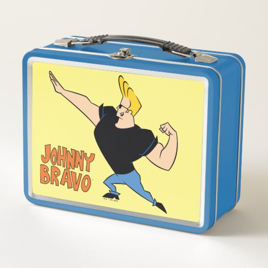 Lunch Box Johnny Bravo Flexing (Devant)