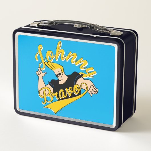 Lunch Box Johnny Bravo Graphisme sportif (Dos)