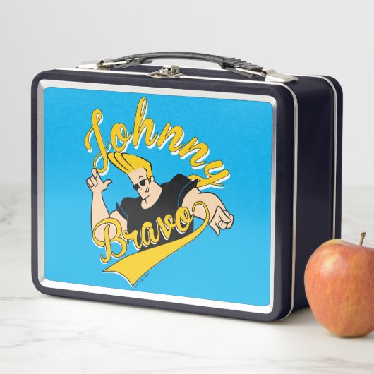 Lunch Box Johnny Bravo Graphisme sportif (En situation)