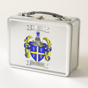 Lunch Box Johnson Familienaam En Schild