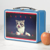 Lunch Box Joli Boîte à lunch en métal Kitten (En situation)