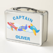 Lunch Box Joli capitaine d'avion (Dos)