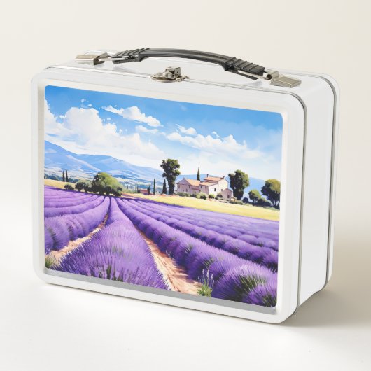 Lunch Box Joli champ de lavande (Devant)