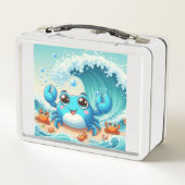 Lunch Box Joli crabe bleu (Dos)