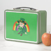 Lunch Box Joli dessin animé leprechaun avec shamrock et arc- (En situation)