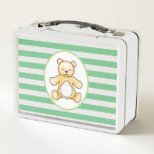 Lunch Box Joli dessin d'ours en peluche vintage (Dos)