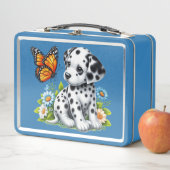 Lunch Box Joli(e) ami(e) dalmate/papillon (En situation)