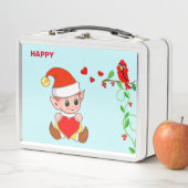 Lunch Box Joli Elfe Magique & Petit Oiseau (En situation)